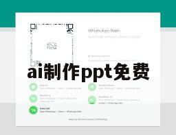ai制作ppt免费